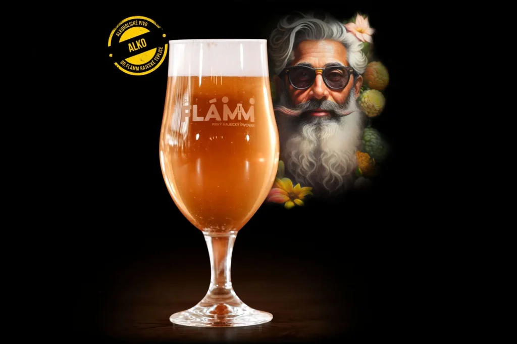 Remeselné pivo 14 ale FLAMM v pohári